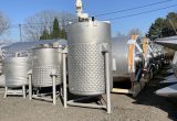 2000 liters tank i rustfritt stål 304