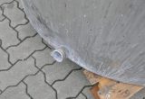 2000 liters tank i rustfritt stål 304