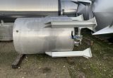 2000 liters tank i rustfritt stål 304
