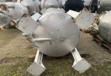 2000 liters tank i rustfritt stål 304