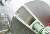 2000 liters tank i rustfritt stål 304