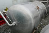 2000 liters tank i rustfritt stål 304