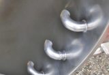 2000 liters tank i rustfritt stål 304