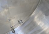 2000 liters tank i rustfritt stål 304