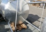 2000 liters tank i rustfritt stål 304