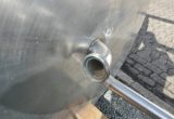 2000 liters tank i rustfritt stål 304
