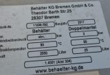 2050 liters tank i rustfritt stål 304