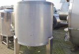 2100 liter tank i rustfritt stål 304