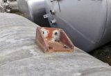 2100 liter tank i rustfritt stål 304
