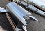 2150 liters tank i rustfritt stål 304
