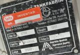 21500 liter tank i rustfritt stål 304