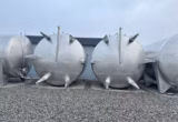 24000 liter tank i rustfritt stål 304