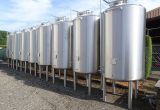 2490 liter tank i rustfritt stål 304