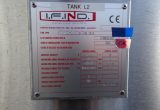 2490 liter tank i rustfritt stål 304