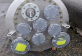 2500 liters tank i rustfritt stål 304