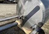 2500 liters tank i rustfritt stål 304