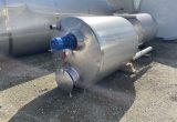 2500 liters tank i rustfritt stål 304