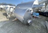 2500 liters tank i rustfritt stål 304