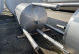 2500 liters tank i rustfritt stål 304