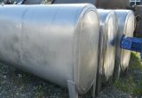 2500 liter tank i Rostfritt 304
