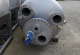 2500 liters tank i rustfritt stål 304