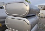 2500 liters tank i rustfritt stål 304