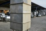 2500 liters tank i rustfritt stål 304