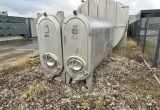 2500 liters tank i rustfritt stål 304