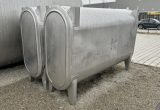 2500 liters tank i rustfritt stål 304