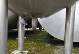 2500 liters tank i rustfritt stål 304