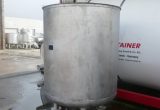 2500 liters tank i rustfritt stål 304