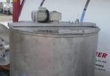 2500 liters tank i rustfritt stål 304