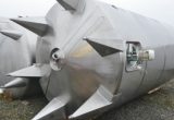 25000 liters tank i rustfritt stål 304