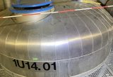 25000 liters tank i rustfritt stål 304