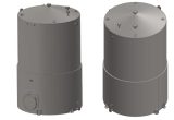 30 000 liters tank i rustfritt stål 304 eller syrefast 316