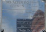 35000 liters tank i rustfritt stål 304