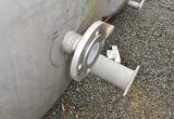 3550 liters tank i rustfritt stål 304