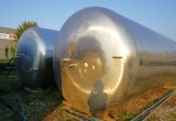 38000 liters tank i rustfritt stål 304