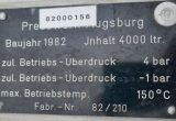 4000 liters tank i syrefast 316