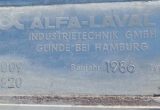 4820 liters tank i rustfritt stål 304