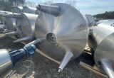 5000 liters tank i rustfritt stål 304