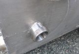5000 liters tank i rustfritt stål 304