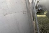 5000 liters tank i rustfritt stål 304