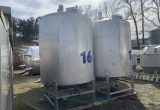 5000 liters tank i rustfritt stål 304