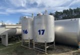 5000 liters tank i rustfritt stål 304