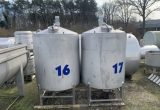 5000 liters tank i rustfritt stål 304