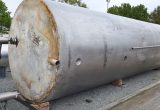 50000 liters tank i rustfritt stål 304