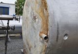 50000 liters tank i rustfritt stål 304