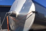 50000 liters tank i rustfritt stål 304