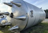 50000 liters tank i rustfritt stål 304